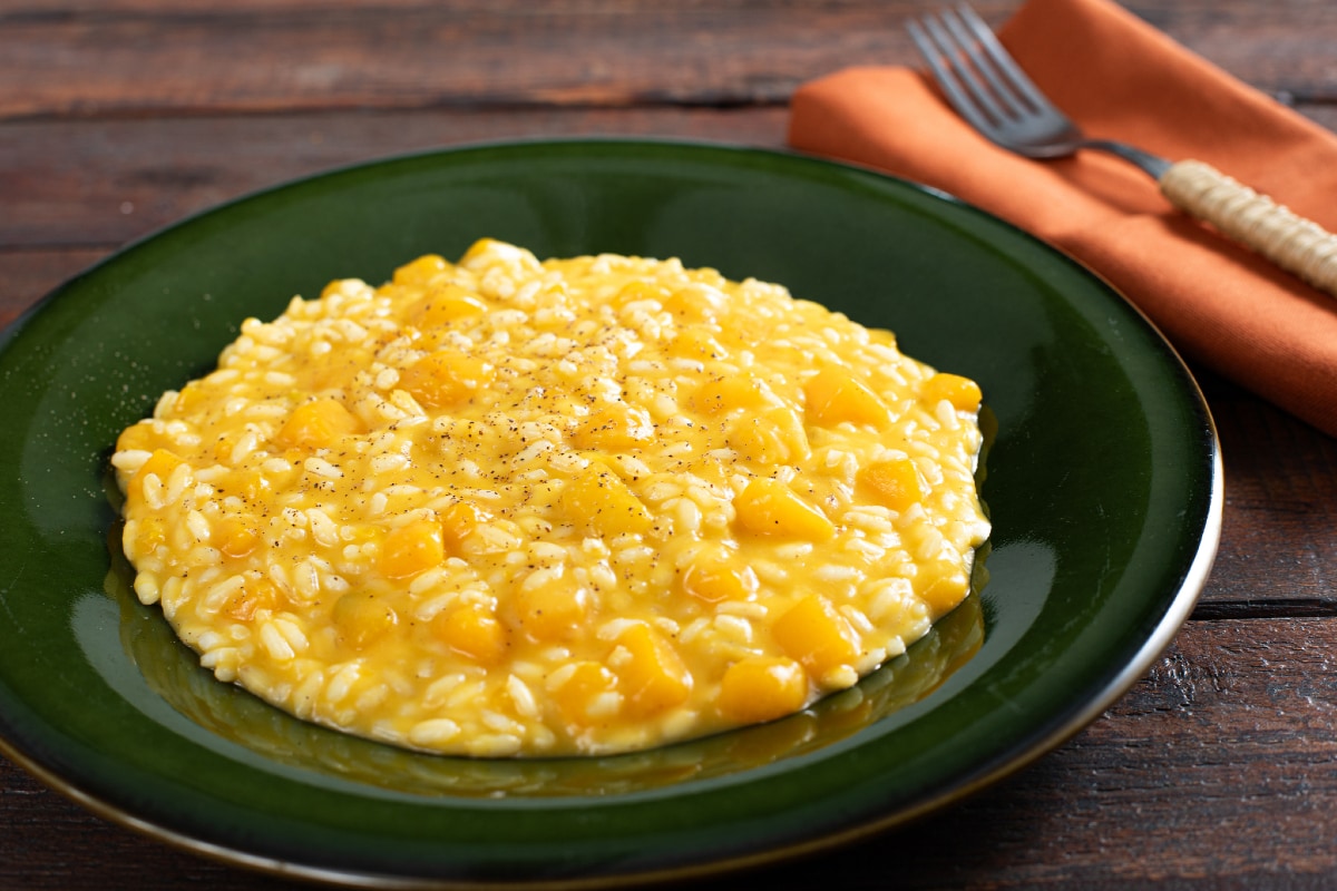 Kürbisrisotto