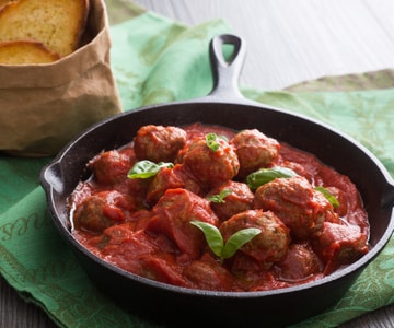 Fleischbällchen in Tomatensauce