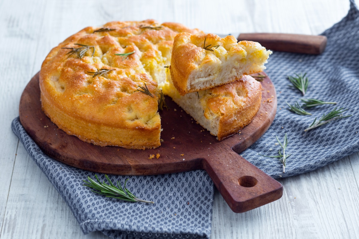 Weiches Focaccia