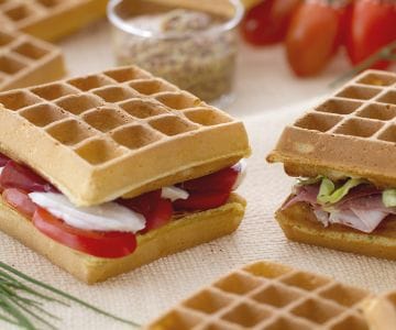 Waffel-Sandwich