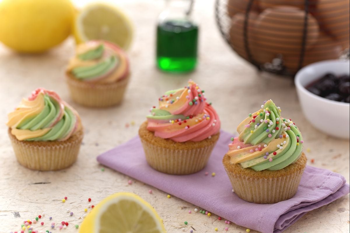 Karneval-Cupcakes