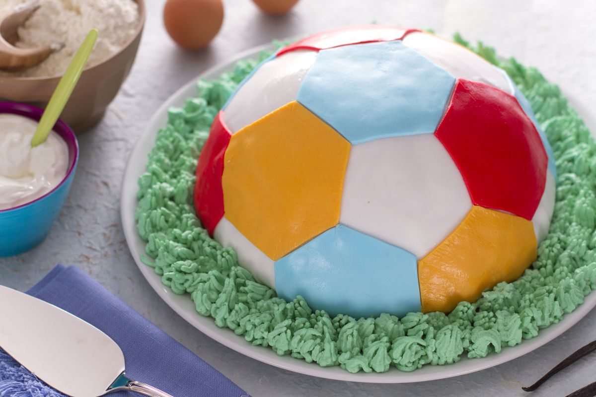 Fußballkuchen
