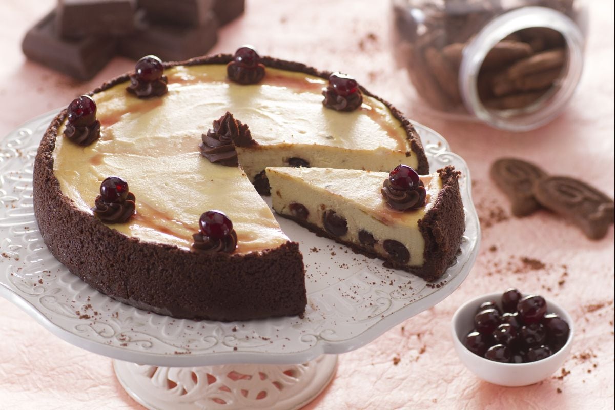 Ricotta-Kirsch-Cheesecake