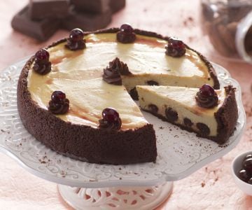 Ricotta-Kirsch-Cheesecake