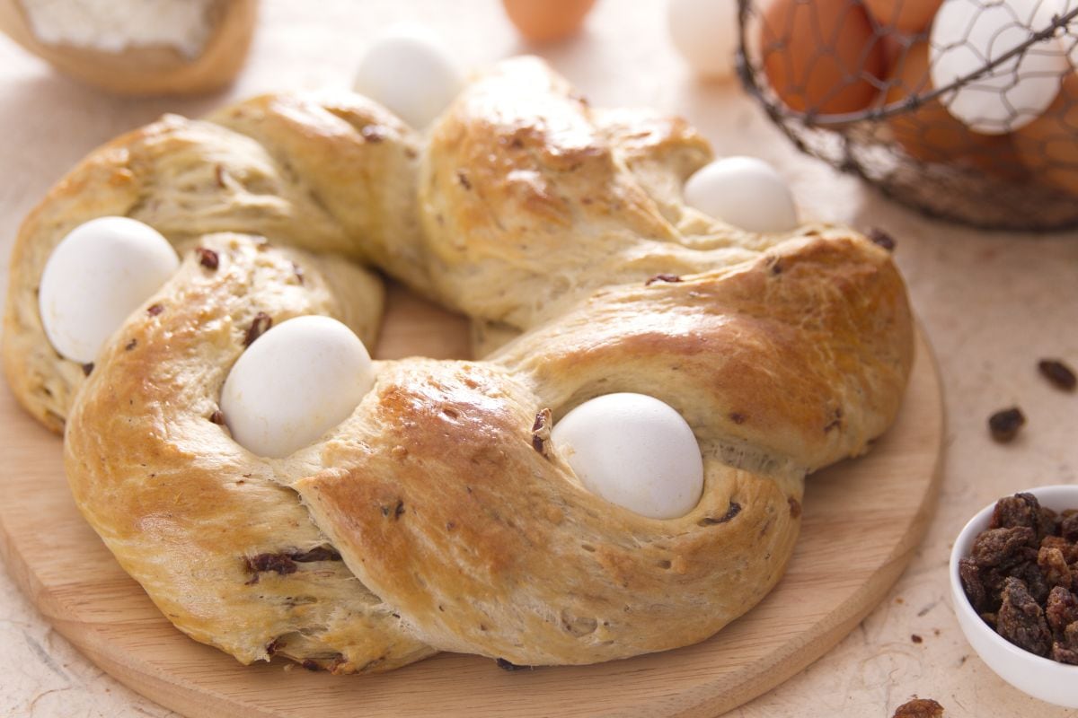 Süßes Osterbrot