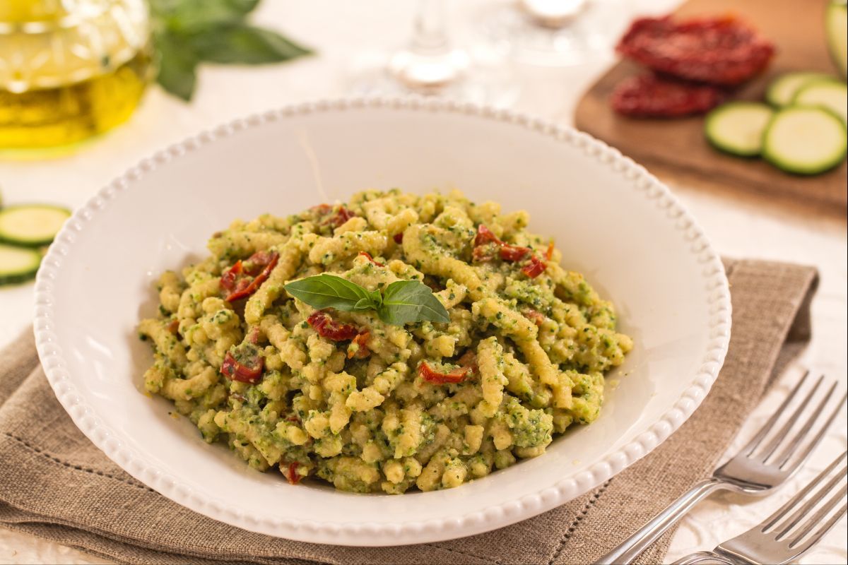 Passatelli mit Zucchinipesto