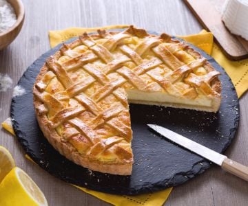 Zitronen-Ricotta-Kuchen