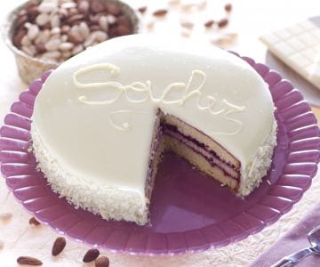 Weiße Schokoladen-Sacher