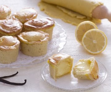 Ricotta- und Zitronencreme-Pasticciotti