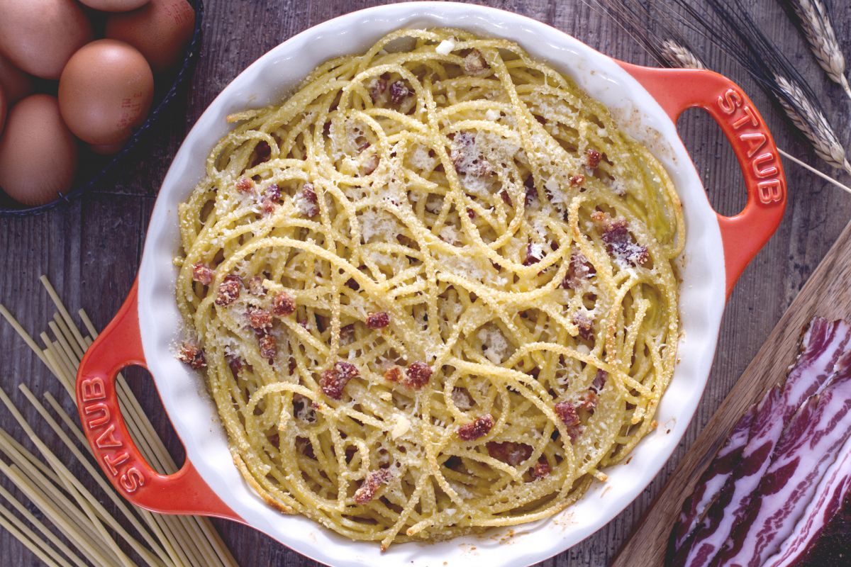 Gebackene Carbonara