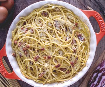 Gebackene Carbonara