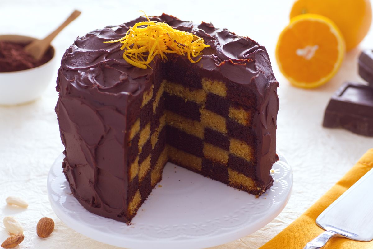 Schachbrettkuchen