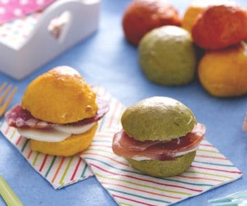 Bunte Brötchen