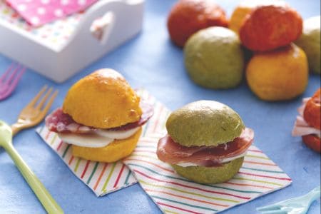 Bunte Brötchen