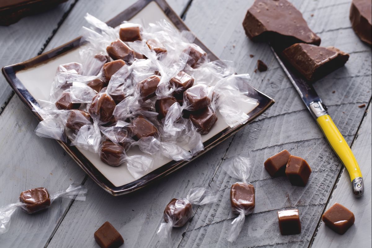 Karamellbonbons
