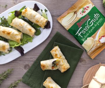 Mini-Strudel mit Gemüse