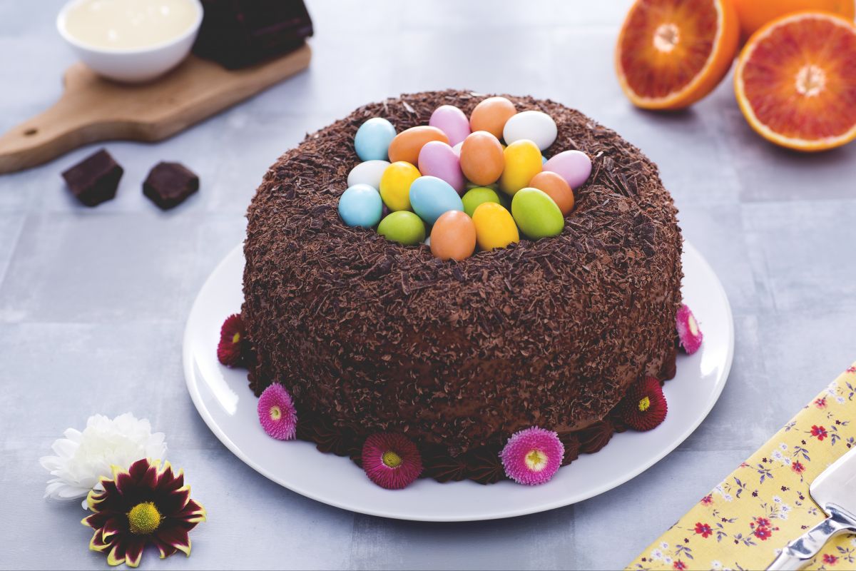 Osternest-Kranzkuchen