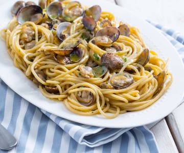 Spaghetti mit Venusmuscheln