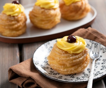 Frittierte San Giuseppe Krapfen