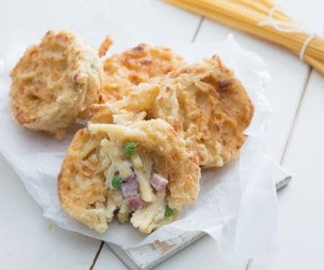 Neapolitanische Pasta-Frittatine