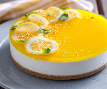 Zitronenkäsekuchen