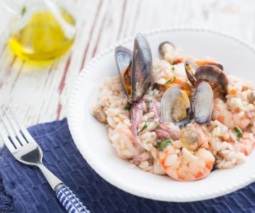 Meeresfrüchte-Risotto