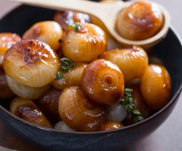 Süß-saure Zwiebeln