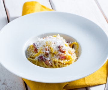 Cremige römische Carbonara