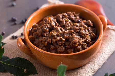 Wildschweinragout