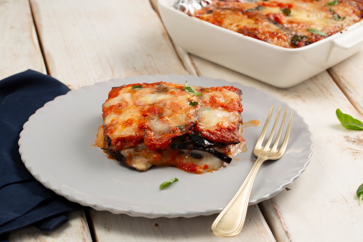 Auberginen-Parmesan