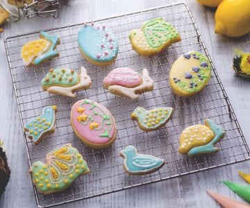 Bunte Osterkekse