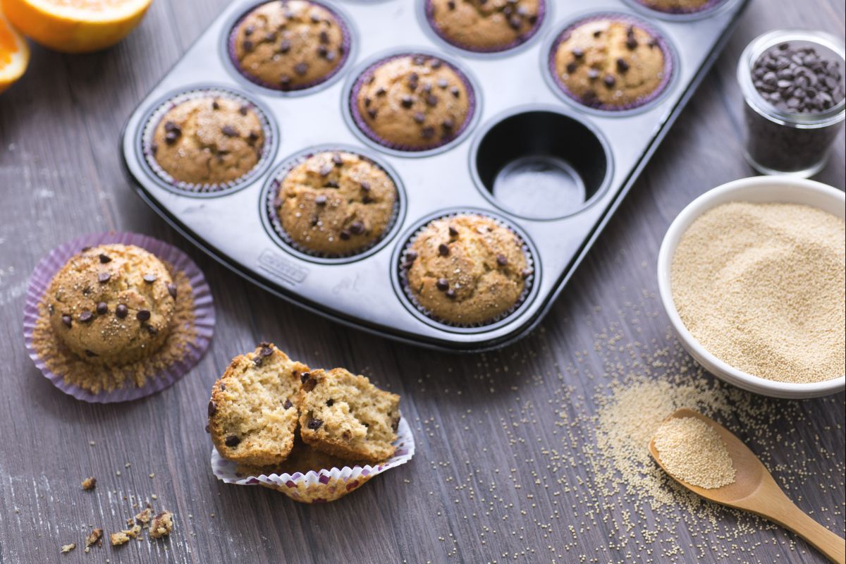 Amaranth-Muffins