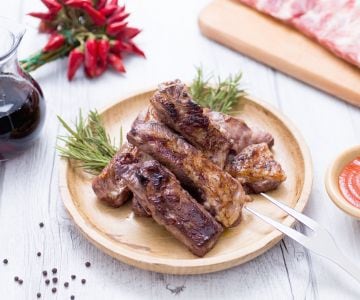 Gegrillte Rippchen