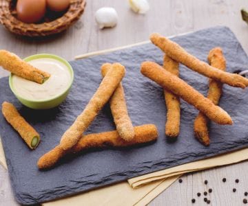 Gebratener Spargel mit Sauce