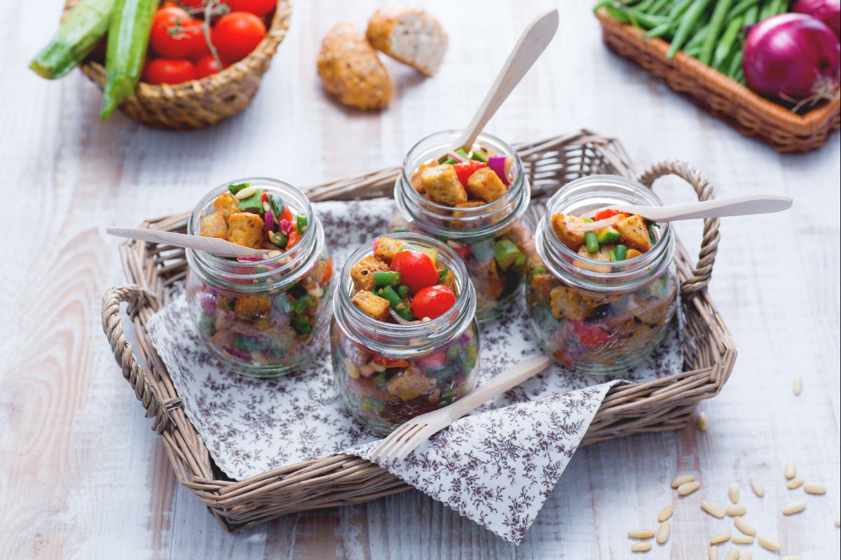 Knusprige Panzanella