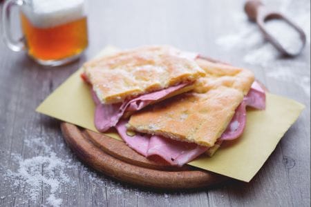 Pizza und Mortazza
