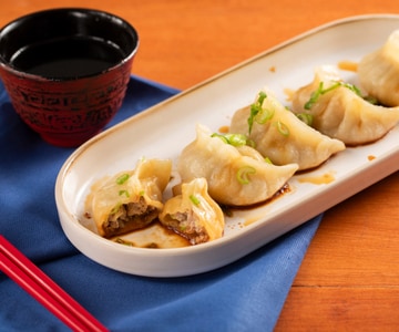 Japanische Fleischravioli (Gyoza)