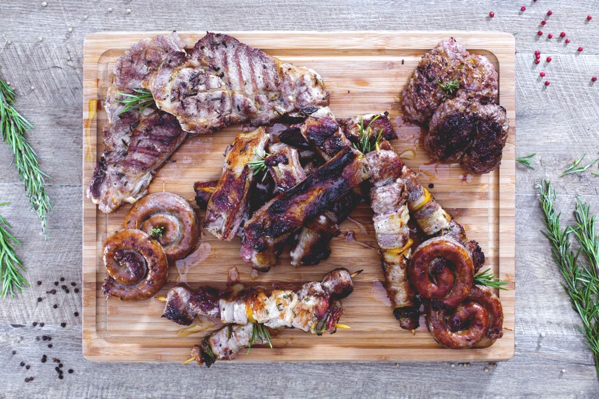 Fleischgrillplatte