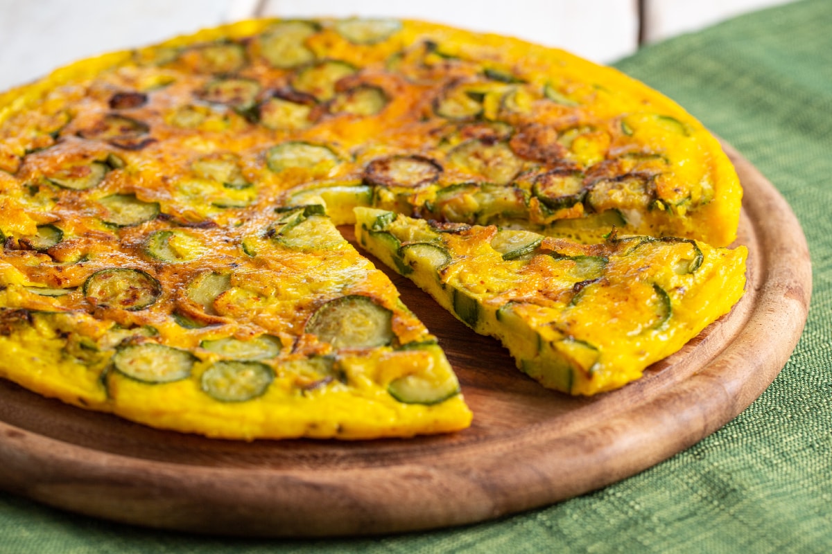Zucchini-Omelett