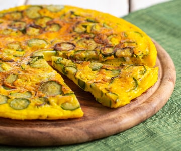 Zucchini-Omelett