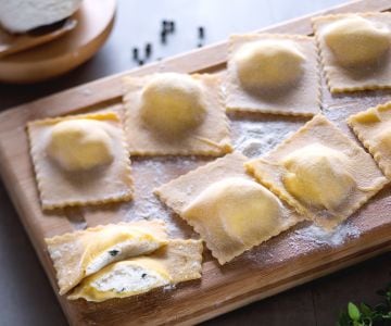 Ricotta-Ravioli