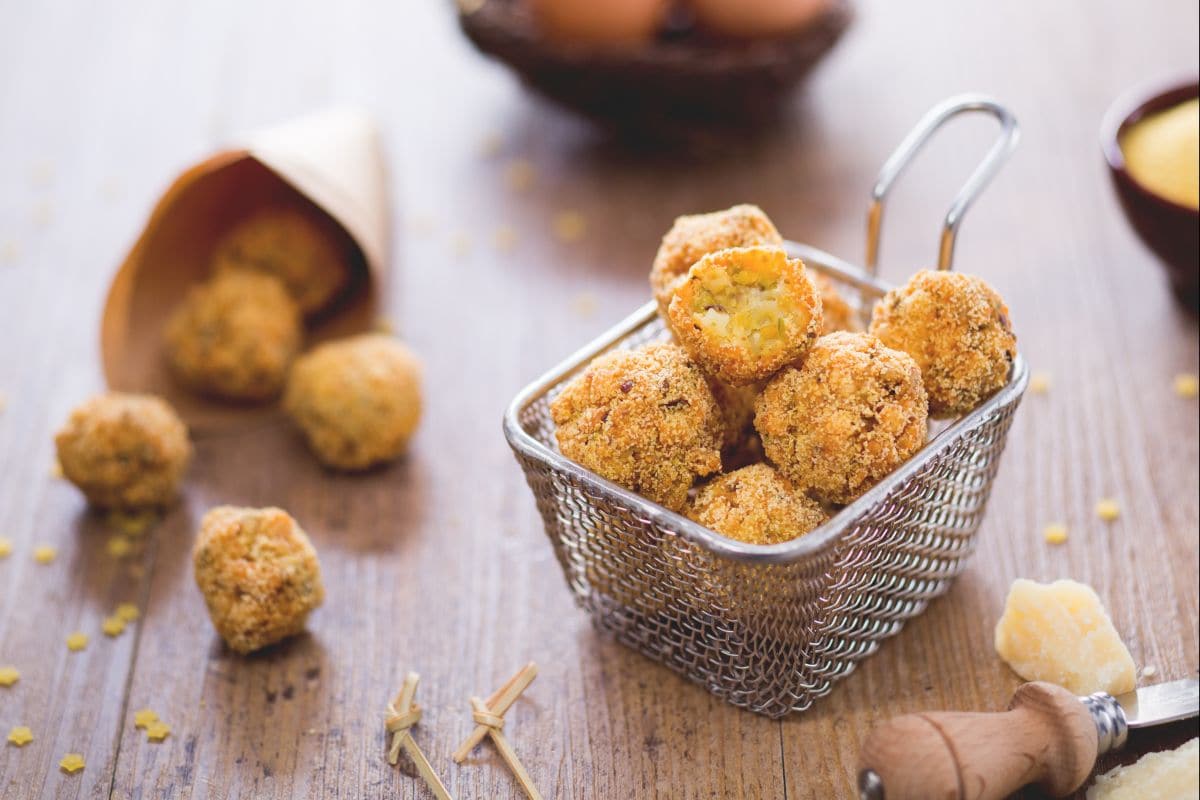 Glutenfreie Teigwarenbällchen