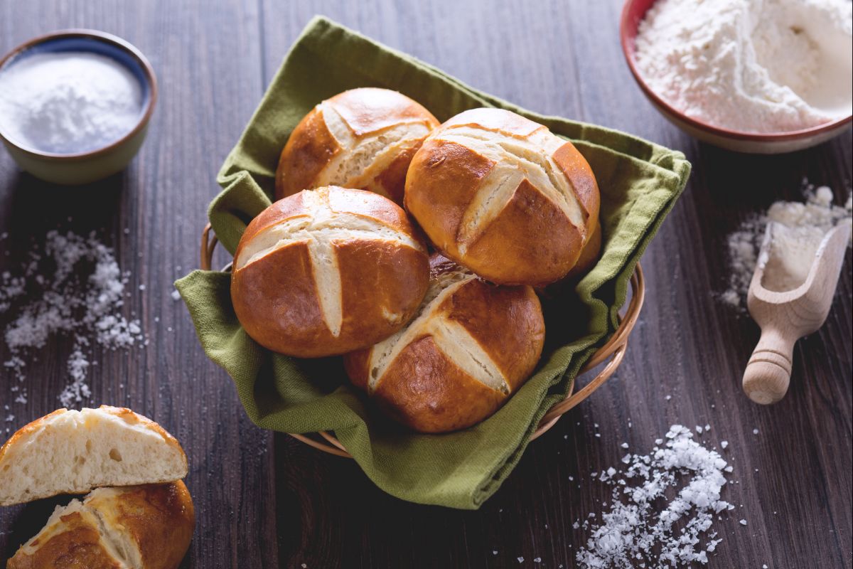 Brezelbrötchen