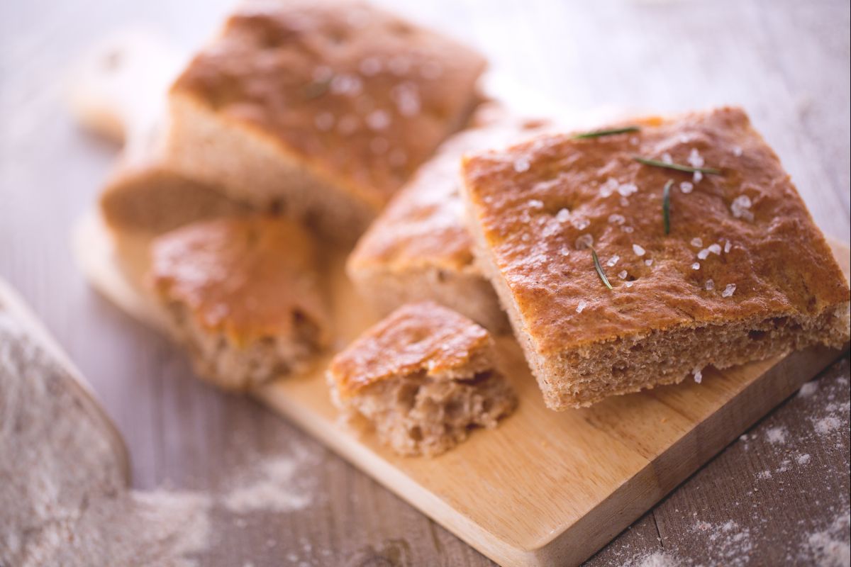 Vollkorn-Focaccia
