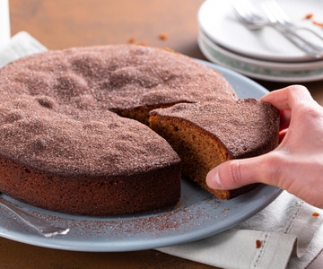 Kuchen mit Milchschokolade
