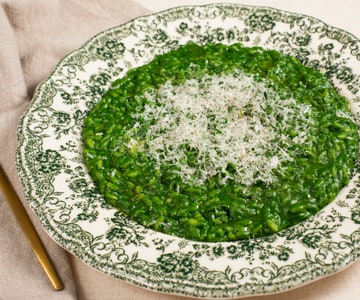Brennnesselrisotto