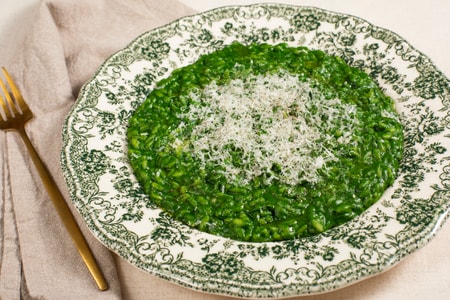 Brennnesselrisotto