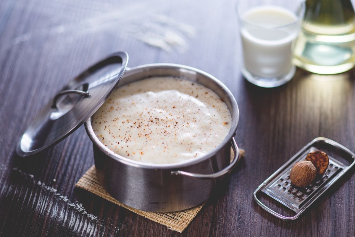 Béchamelsauce ohne Butter