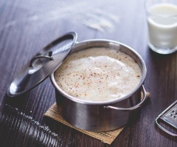 Béchamelsauce ohne Butter
