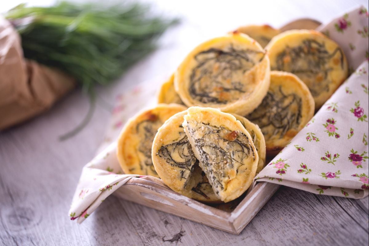 Herzhafte Muffins mit Mönchsbart